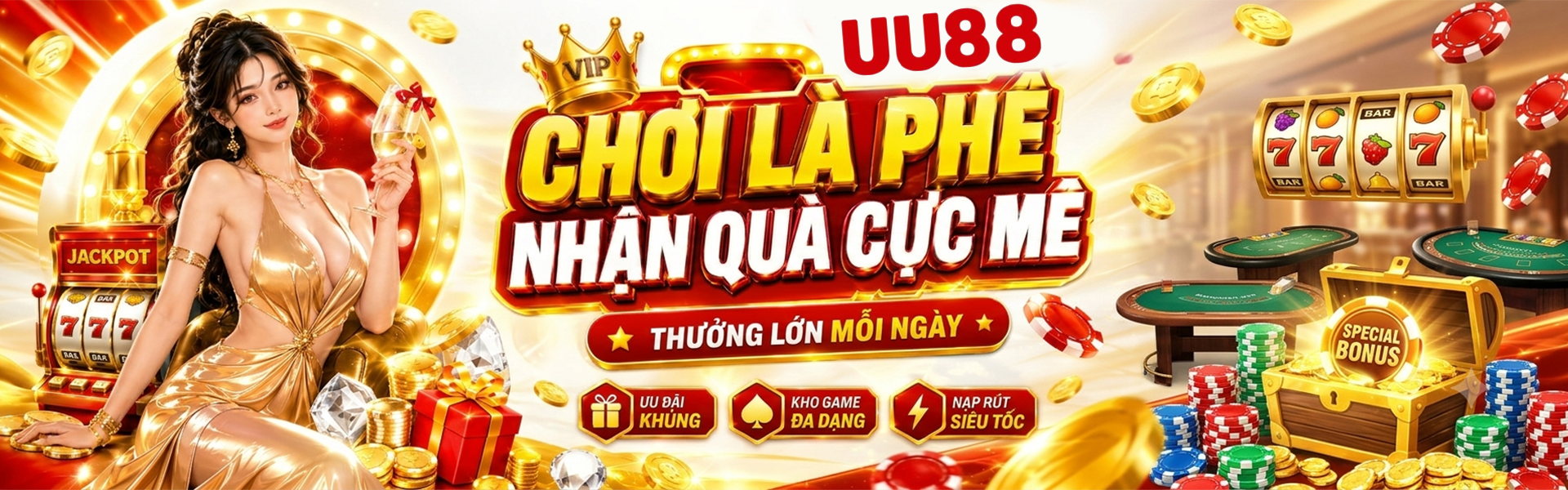 UU88 chơi là phê nhận quà cực mê