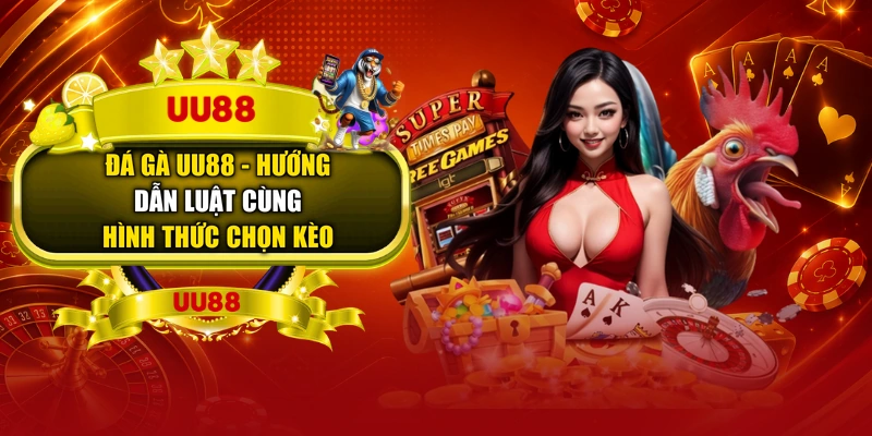 Đá Gà UU88 - Hướng Dẫn Luật Cùng Hình Thức Chọn Kèo