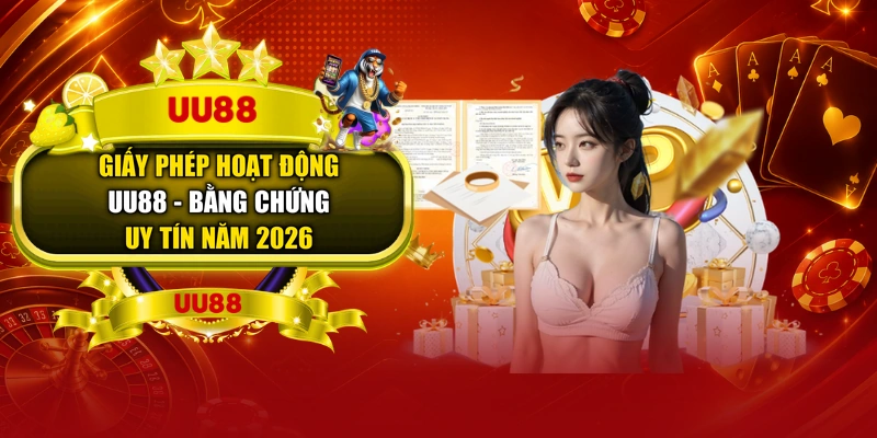 Giấy Phép Hoạt Động UU88 - Bằng Chứng Uy Tín Năm 2026