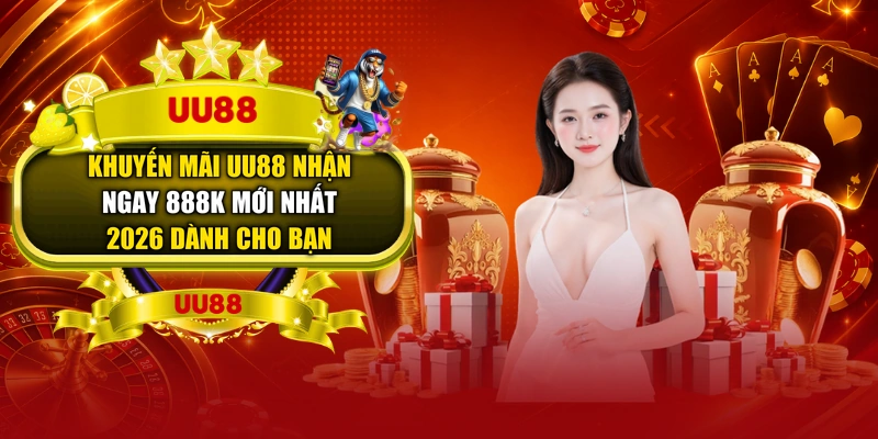 Khuyến Mãi UU88 Nhận Ngay 888K Mới Nhất 2026 Dành Cho Bạn