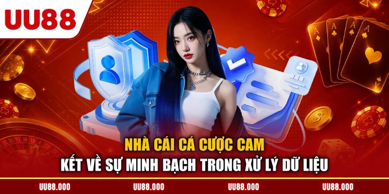 Nhà cái cá cược cam kết về sự minh bạch trong xử lý dữ liệu